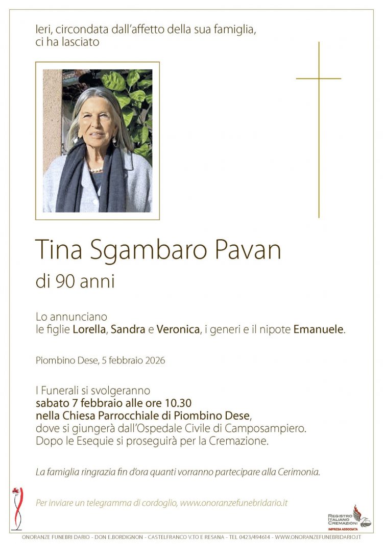 Tina Sgambaro Pavan