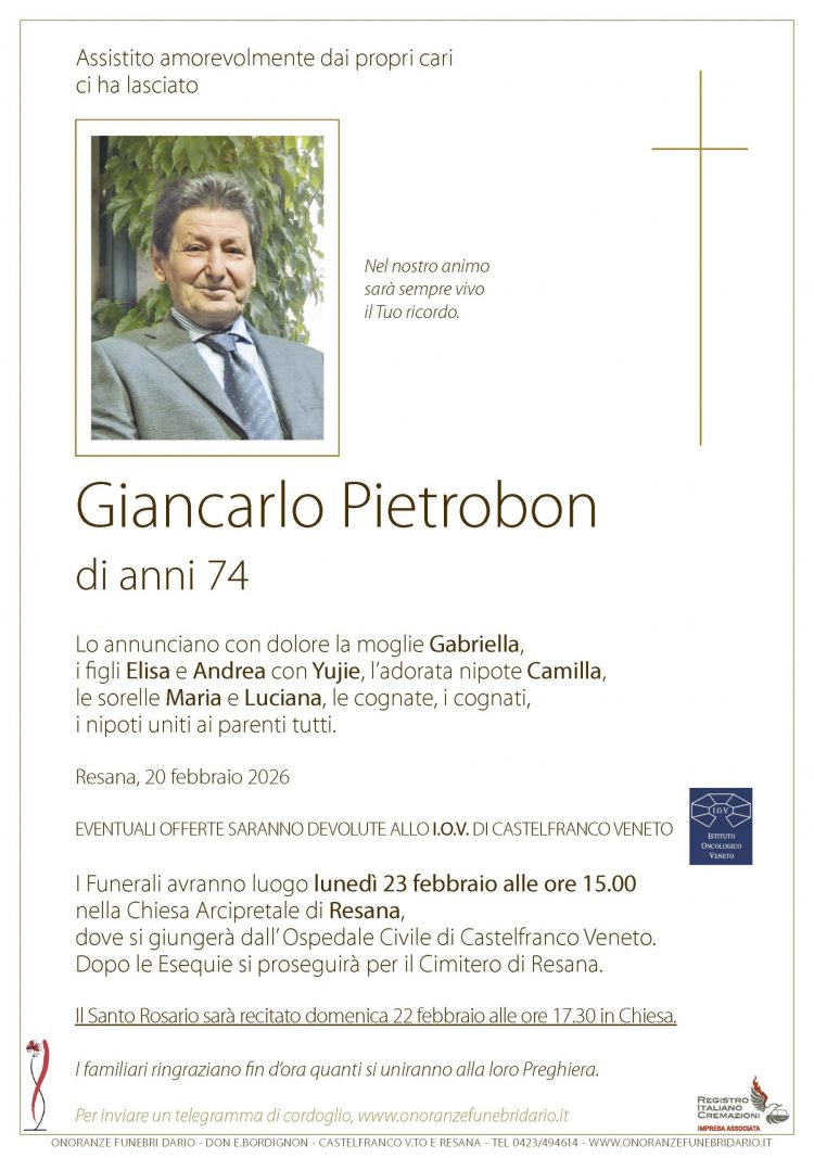 Giancarlo Pietrobon