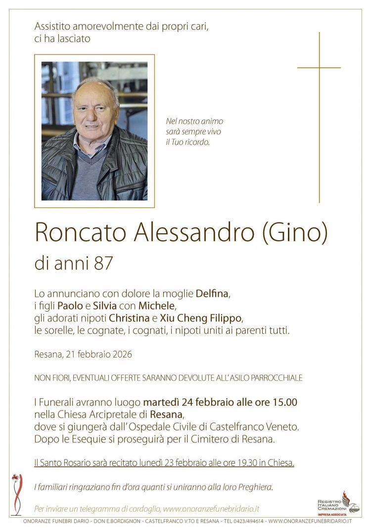 Roncato Alessandro (Gino)