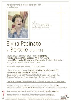 Elvira Pasinato in Bertolo
