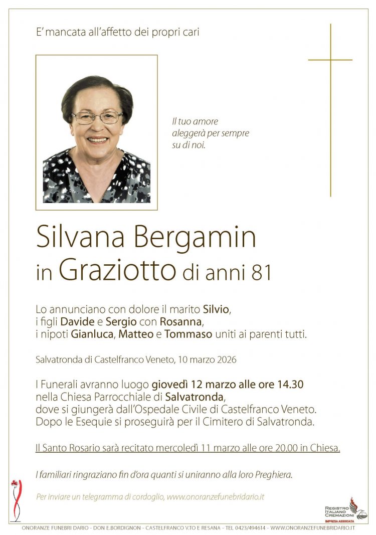 Silvana Bergamin in Graziotto