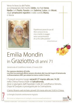 Emilia Mondin in Graziotto