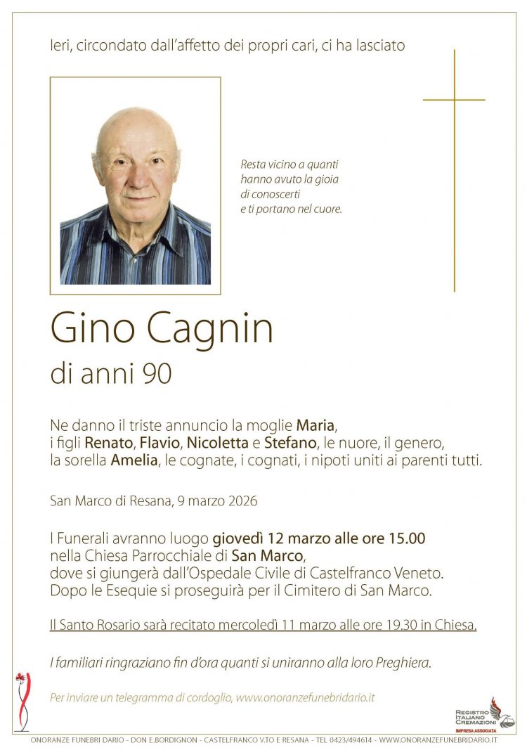 Gino Cagnin