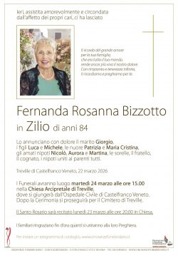 Fernanda Rosanna Bizzotto in Zilio
