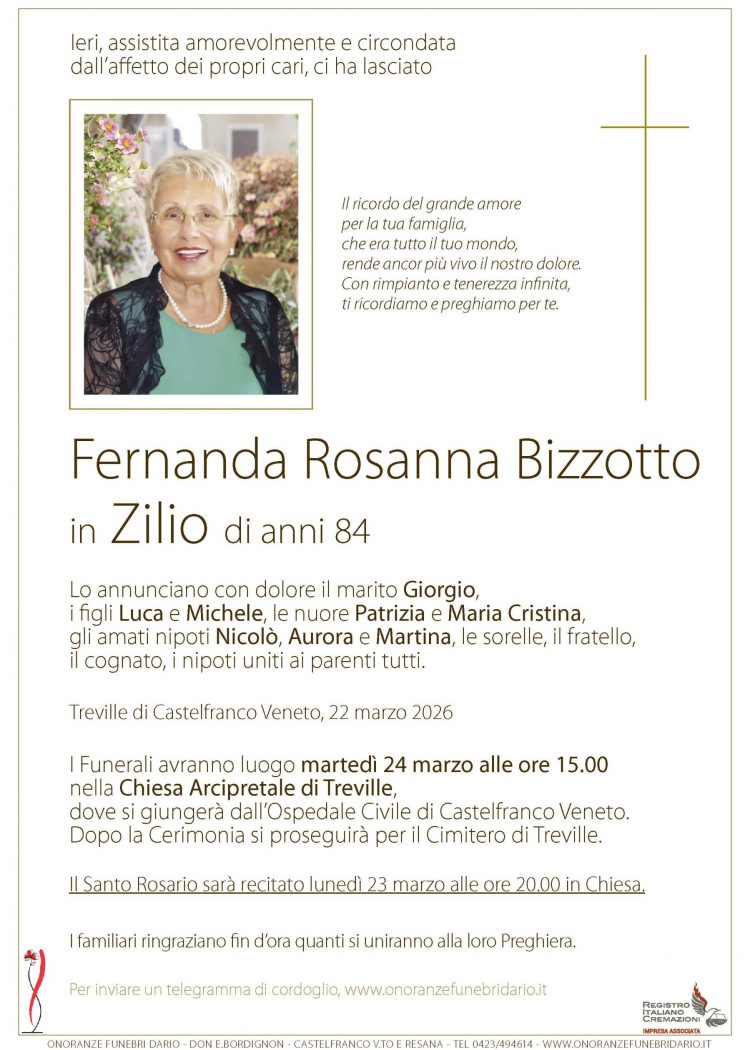 Fernanda Rosanna Bizzotto in Zilio