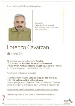 Lorenzo Cavarzan