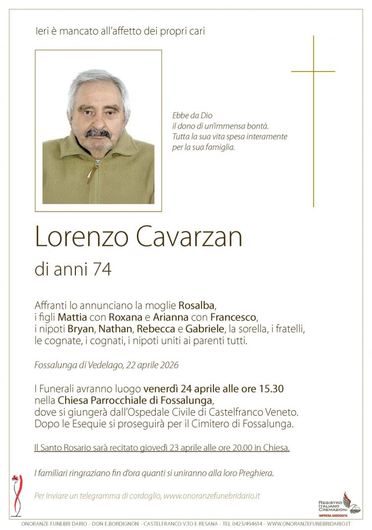 Lorenzo Cavarzan