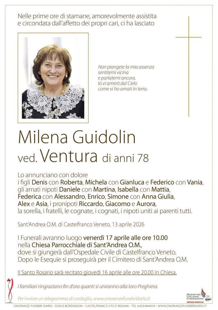 Milena Guidolin ved. Ventura