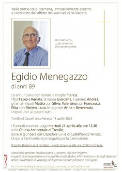 Egidio Menegazzo