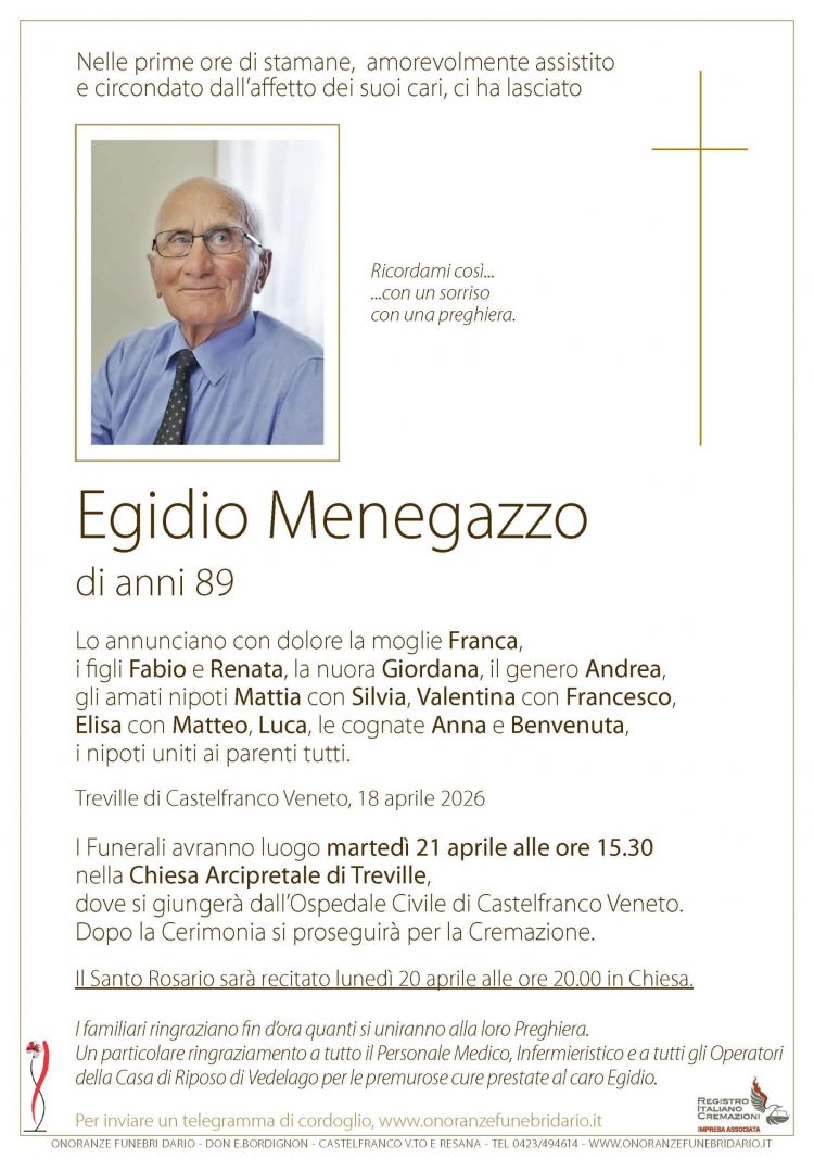Egidio Menegazzo
