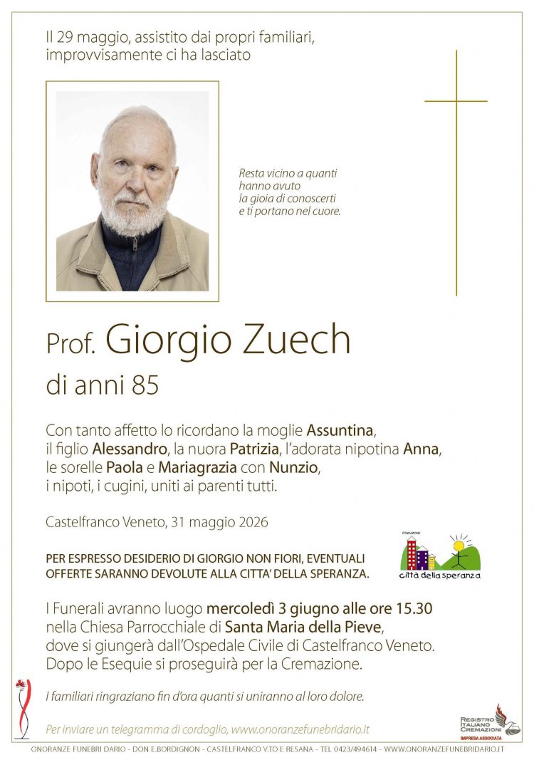 Prof. Giorgio Zuech
