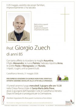Prof. Giorgio Zuech