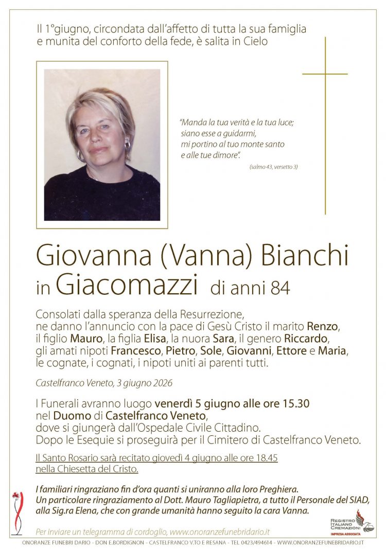Giovanna (Vanna) Bianchi