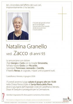 Natalina Granello ved. Zacco