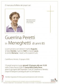 Guerrina Peretti ved. Meneghetti