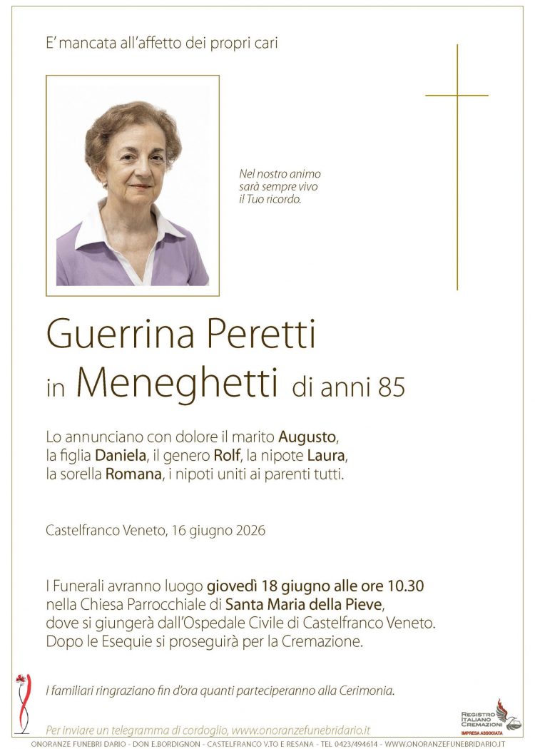 Guerrina Peretti ved. Meneghetti