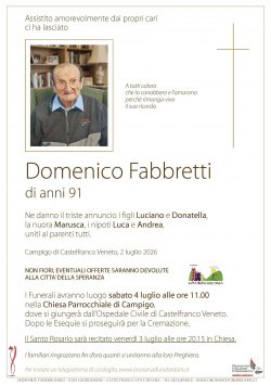 Domenico Fabbretti