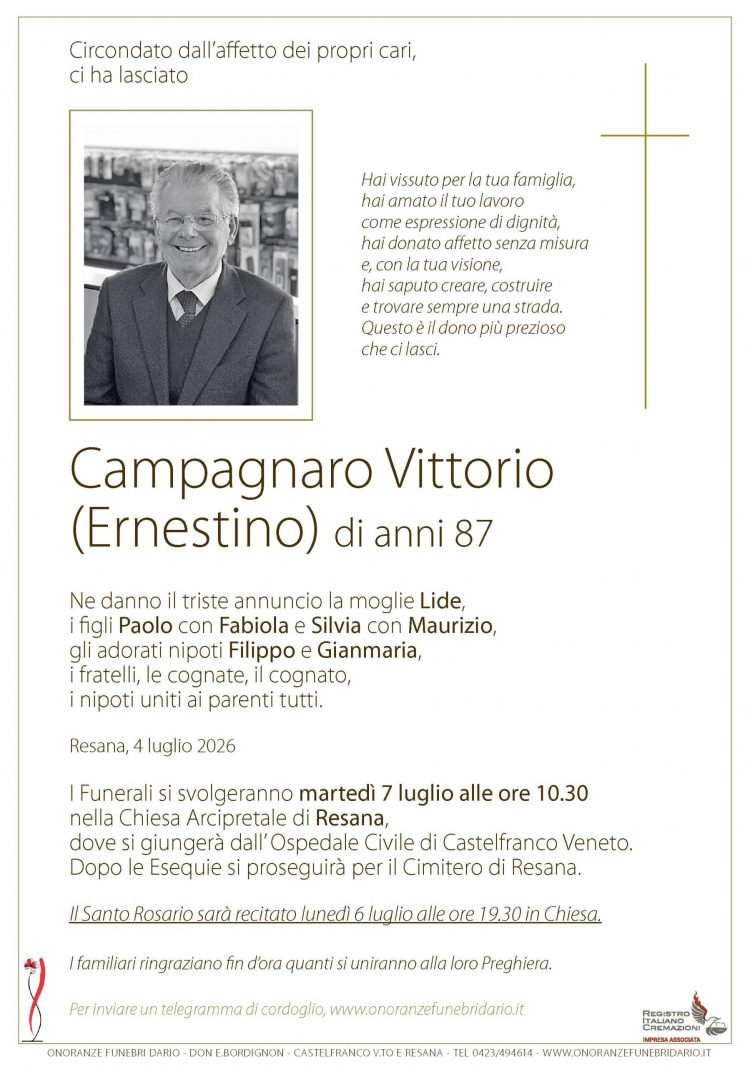 Campagnaro Vittorio (Ernestino)