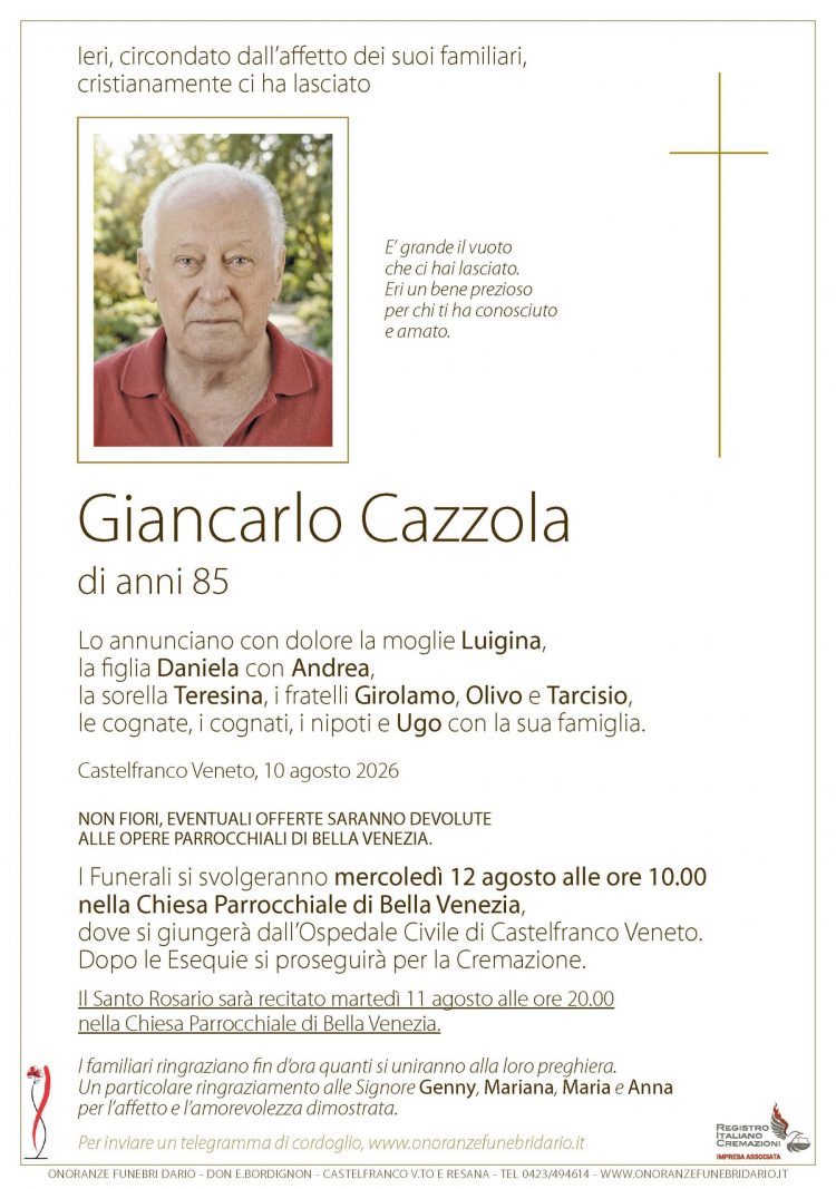 Giancarlo Cazzola