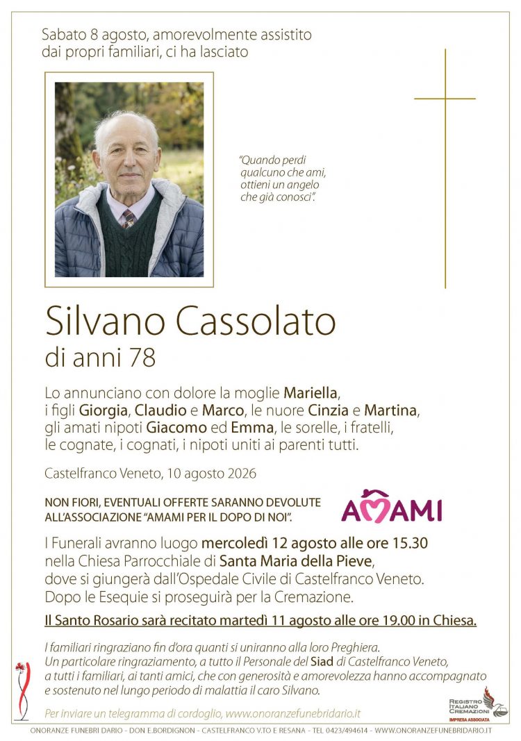 Silvano Cassolato