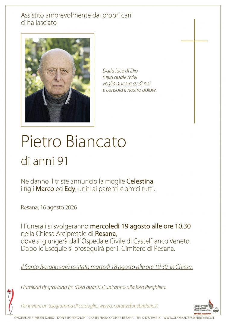 Pietro Biancato