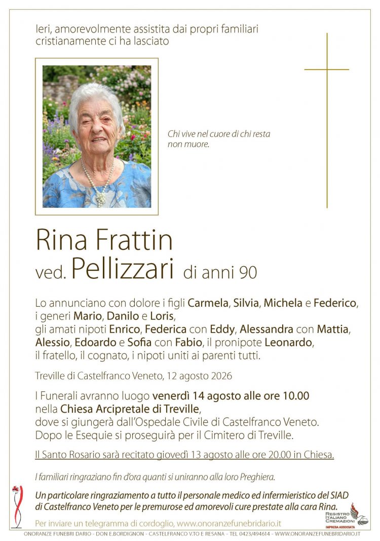 Rina Frattin ved. Pellizzari