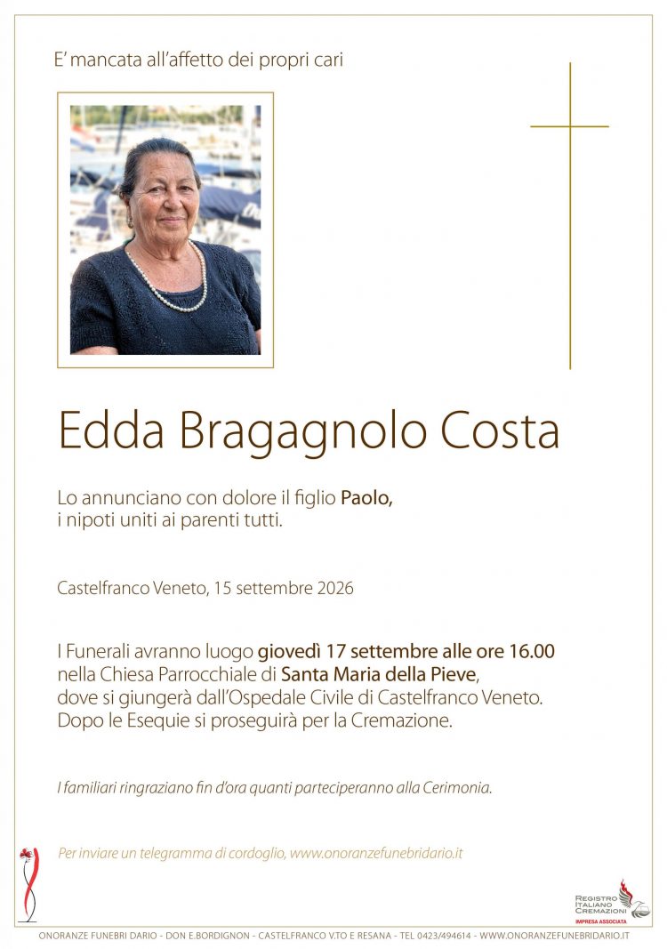 Edda Bragagnolo Costa