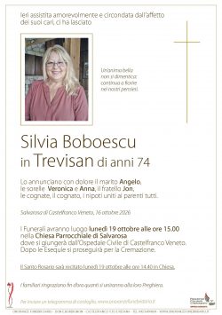 Silvia Boboescu in Trevisan